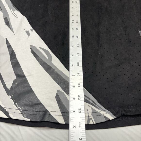 Smith And Graham Mens 2XL Short Sleeve Black/Gray Printed Shirt Hustle Today - Picture 8 of 10